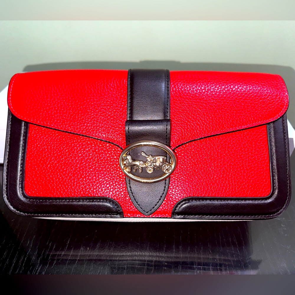 Coach Georgie Bag In Colorblock